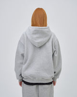 UNDERLINE LOGO SWEAT PANTS - GRAY