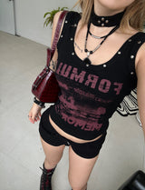 Memor Choker Sleeveless Top