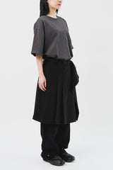 (W) Rag Pleats Skirt (2color)