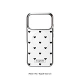 [MADE]black love dot MagSafe Glass phonecase