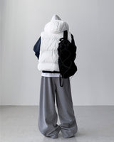 Plus Hood Padding Vest