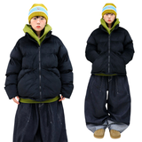 Soft-Warm Velvet Puffer Jacket
