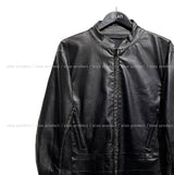 Villa Hand Washing Leather Biker Jacket
