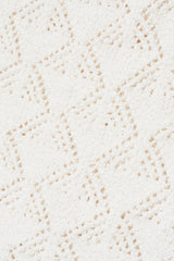 ニットトップ(white)