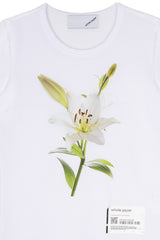 FLOWER CROP TOP (WHITE)