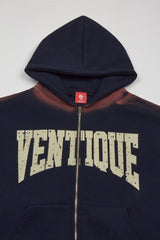 VENTIQUE VTQ 起毛フード付きジップアップ 3カラー