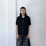 Rivet Double-Zip Shirt