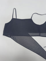 Rookie Chiffon Layered Bustier