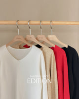 [MADE]Eton V-neck knit