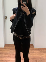 Ever Dumble High-Neck Two-Buckle Mustang Vest