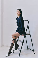 City Belted Jumpsuit_Navy