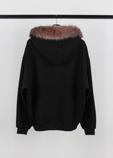 エンジェルファーフードジップアップ