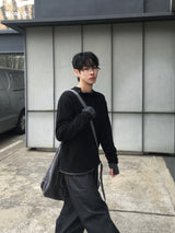 バーダブルヘンリーネックロングスリーブ 3C
