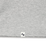 ツインスタードットアップリケ長袖Tシャツ グレー(CV2GSUT556A)