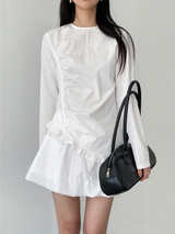 soft leather jumper