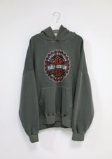 (UNISEX)チルブロックオーバーサイズパーカー(2colors)