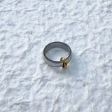 Silver Single Link Ring
