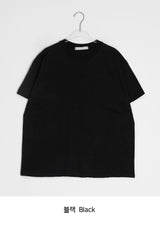 [unisex] Sioni Basic Layered Short Sleeve Tee