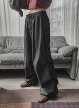 Furby Pintuck Denim String Pants
