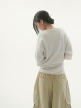 デイイングワッフルショートスリーブTシャツ -5C