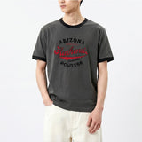Essential Standard Short-Sleeve Ringer T-Shirt Arizona Charcoal