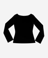 ユニジッピードロゴTシャツ (Cursive ver.) #ブラック