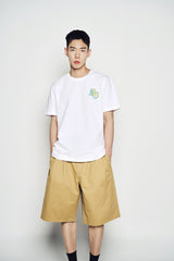 25SS ワイドチノショートパンツ ベージュ