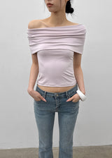 [MADE] GT Off-Shoulder Sleeveless Top (Set Available)
