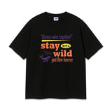 ステイワイルドオーバーフィットTシャツ (3color)
