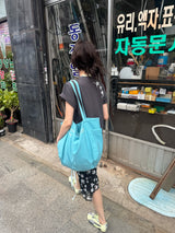 [prts made]ポートレートキャンバスビッグショッパーバッグ (5colors)