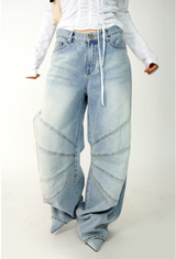 wing denim pants(2color)