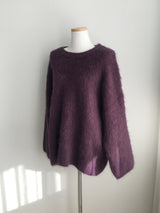 Furry over knit