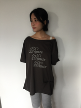 トッシュ オフショルダー Tシャツ(3color)