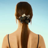 NO.550 [RED] SOLDIER HEART HAIR SCRUNCHY