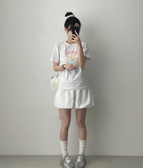 Line cover*pumpkin balloon miniskirt*pants