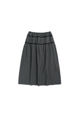 Plain band skirt_check