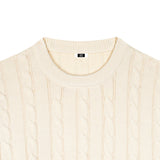 [With Brooch] RÉSERVE CABLE OVER FIT KNIT (4color)