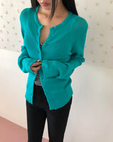 Myur Summer Ribbed Cardigan