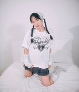コラボレーション オーバーサイズTシャツ- WHITE | 浜野はるき × VENHIT
