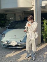 Offbeat Silver Ring Nylon Balloon Pants 2C