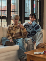 Bottie Angora Stripe Cardigan