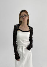 [MADE] SPRING LACE BOLERO
