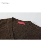 Basic Cashmere Blend V-Neck Cardigan - 5 Colors