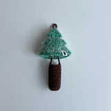 [MADE] Étang Lip balm keyring | Christmas Tree