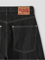 WORK STRIPE BALLOON JEANS