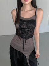 waikiki lace top(3 color)