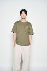 25SS グラデーションエイリアンショートスリーブTシャツ オリーブ