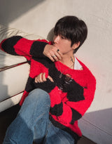 25FW★ [LANARCH] Destroyed Stripe Knit