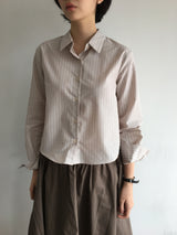 Mark Stripe Shirt (3color)