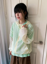 NE Summer Dot Wind Hood Jumper